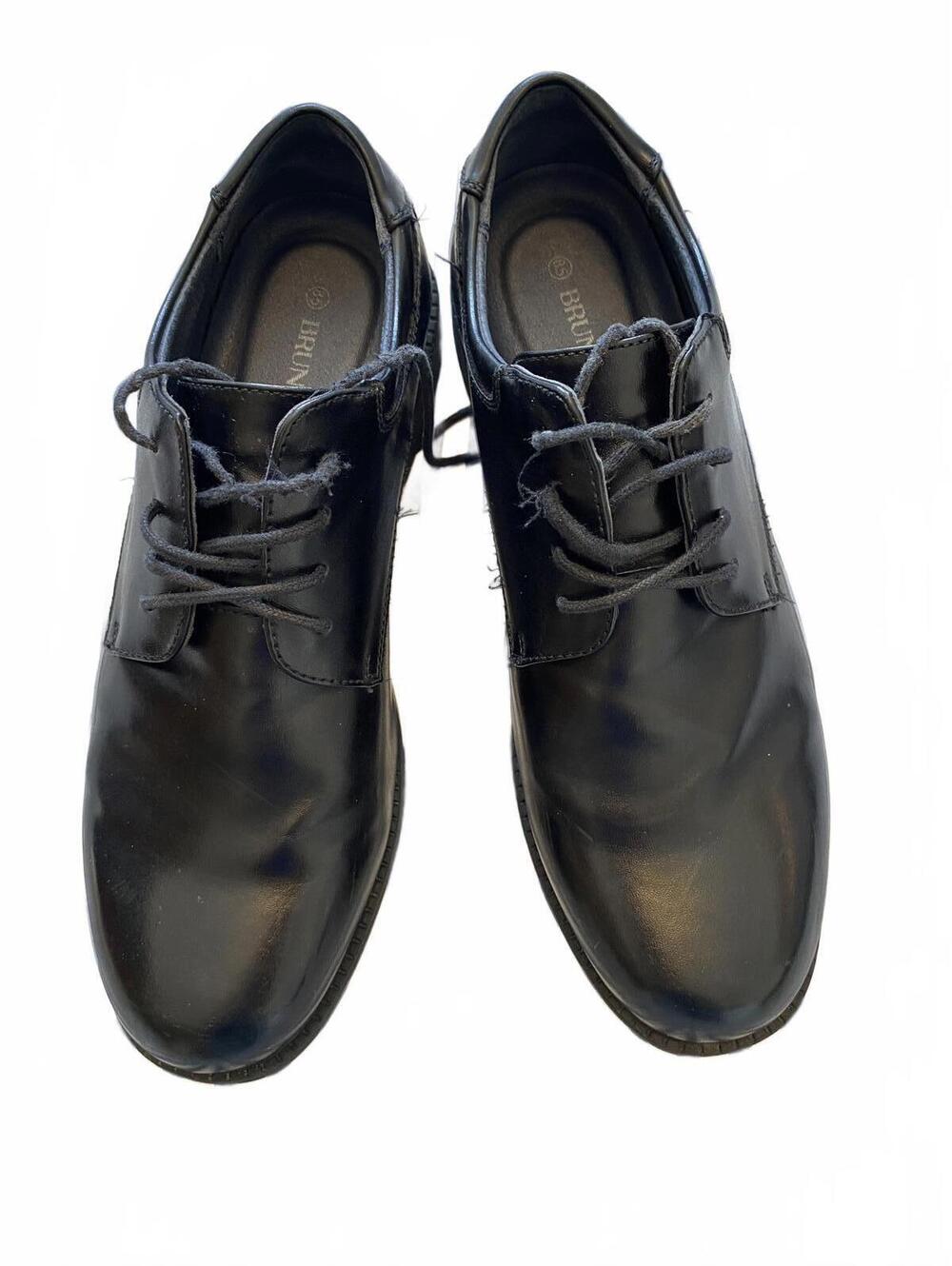 Bruno Marc Men’s Black Oxford Dress Shoes - Size 8.5 - Comfort Footbed